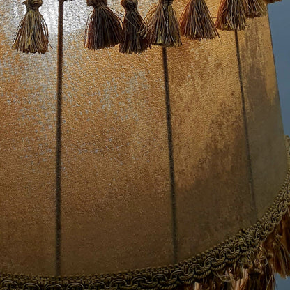 Lampshade brown velor Timeless Elegance: Art Deco. 6505