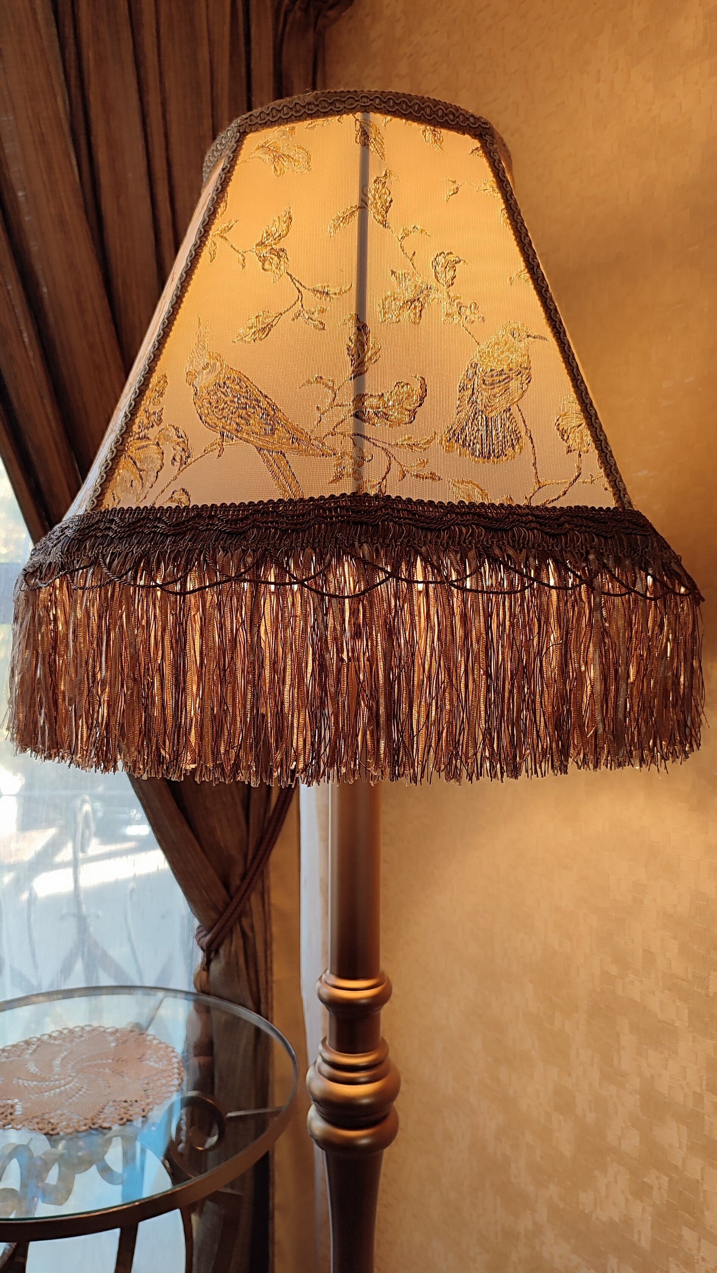 Floor lamp, art deco lamp, lamp floor, handmade home lamp. 1103