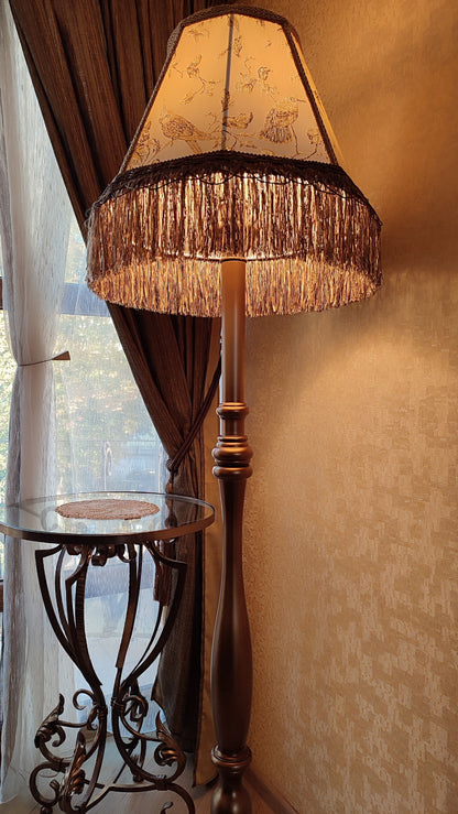 Floor lamp, art deco lamp, lamp floor, handmade home lamp. 1103