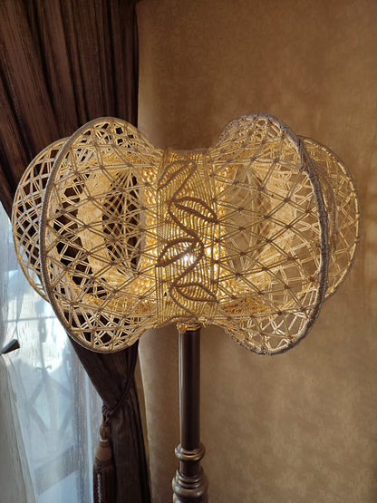 Lamp floor, unique lamp, handmade home lamp, art deco lamp. 2207