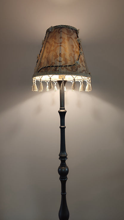 Lampshade for the lamp. Silk luxury accent lampshade 0206