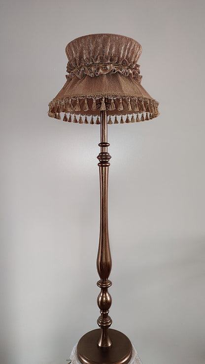 Lampshade, Elegant Vintage Golden  Lampshade. 6305